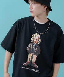 【SIDEWAYSTANCE】オールドウーマン半袖Tシャツ 70437