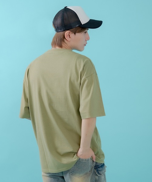En serio TOKYO(エンソリオトーキョー)の「【SIDEWAYSTANCE】オールドウーマン半袖Tシャツ 70437(Tシャツ/カットソー・メンズ・カーキ/ホワイト/ブラック・SMALL/X-LARGE/MEDIUM/LARGE)」の9枚目の写真