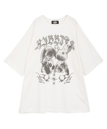 Candy Stripper | BUNNIES METAL BIG BIG Tシャツ(Tシャツ/カットソー)