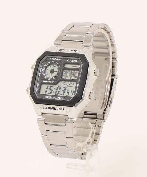 CASIO(カシオ)の「CASIO/カシオ 腕時計 CASIO Collection STANDARD AE-1200WHD-1AJF(デジタル腕時計・メンズ・シルバー・FREE)」の7枚目の写真
