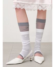 SORIN | Toeless Sheer Socks/トゥーレスシアーソックス(ソックス/靴下)