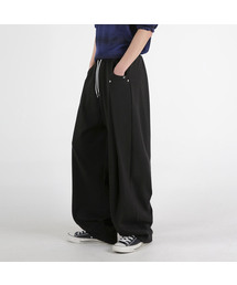 UMM（ウム）の「サイドリベットバルーンワイドストリングパンツ3COLOR（スウェットパンツ）」