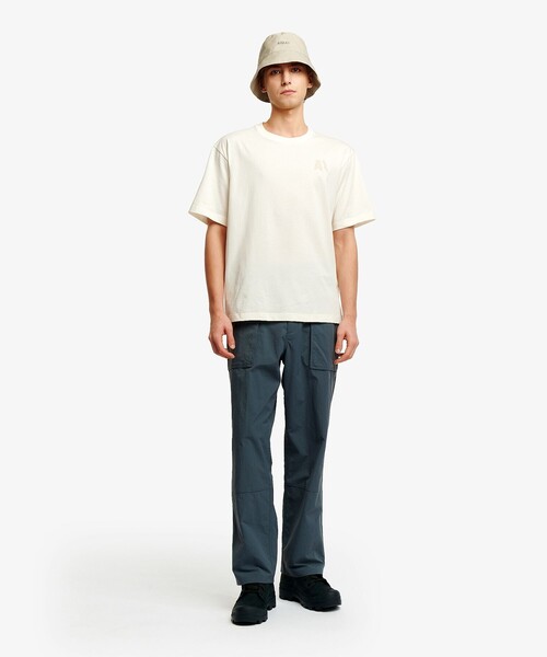AIGLE（エーグル）の「接触冷感 オーガニックコットン バックプリント半袖Tシャツ（Tシャツ/カットソー・メンズ・セージグリーン/イエロー/ホワイト・XL/L/M/S）」の11枚目の写真