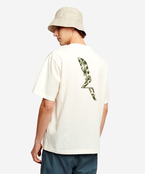 AIGLE（エーグル）の「接触冷感 オーガニックコットン バックプリント半袖Tシャツ（Tシャツ/カットソー・メンズ・セージグリーン/イエロー/ホワイト・XL/L/M/S）」の12枚目の写真