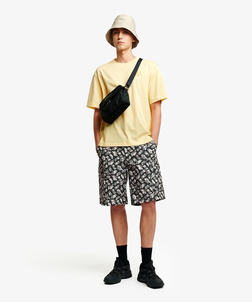 AIGLE（エーグル）の「接触冷感 オーガニックコットン バックプリント半袖Tシャツ（Tシャツ/カットソー・メンズ・セージグリーン/イエロー/ホワイト・XL/L/M/S）」の7枚目の写真