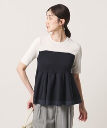 ビスチェ コンビ ニット ‐ウォッシャブル‐
