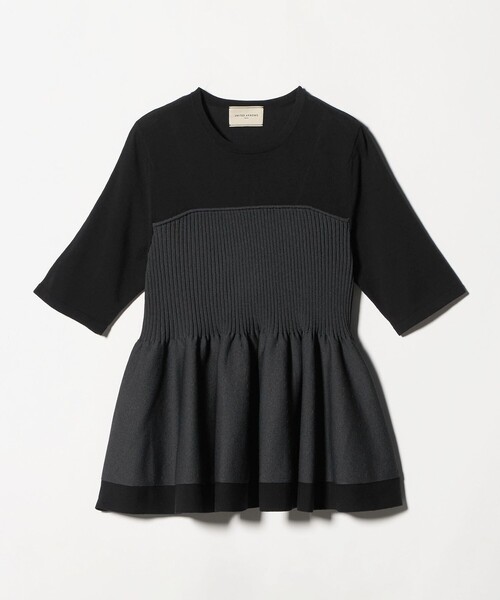 UNITED ARROWS（ユナイテッドアローズ）の「ビスチェ コンビ ニット ‐ウォッシャブル‐（ニット/セーター・レディース・ダークグレー/ブラック/ネイビー・FREE）」の15枚目の写真