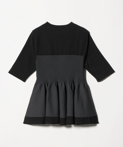 UNITED ARROWS（ユナイテッドアローズ）の「ビスチェ コンビ ニット ‐ウォッシャブル‐（ニット/セーター・レディース・ダークグレー/ブラック/ネイビー・FREE）」の16枚目の写真