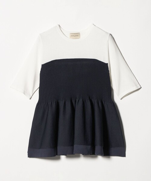UNITED ARROWS（ユナイテッドアローズ）の「ビスチェ コンビ ニット ‐ウォッシャブル‐（ニット/セーター・レディース・ダークグレー/ブラック/ネイビー・FREE）」の20枚目の写真