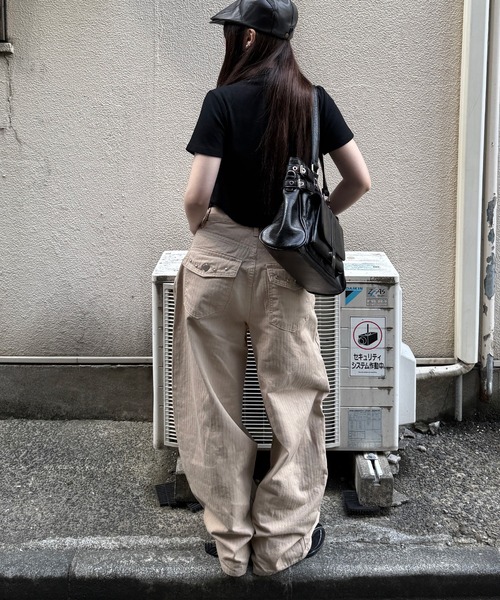 Figments(フィグメンツ)の「フラップスタッズヘリンボーンパンツ(その他パンツ・レディース・ベージュ・LARGE/SMALL/MEDIUM)」の12枚目の写真
