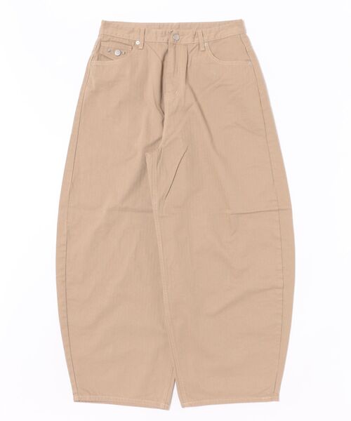Figments(フィグメンツ)の「フラップスタッズヘリンボーンパンツ(その他パンツ・レディース・ベージュ・LARGE/SMALL/MEDIUM)」の6枚目の写真