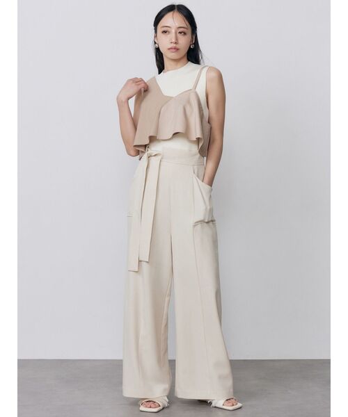 MURUA(ムルーア)の「フリンジサンダル(サンダル・レディース・アイボリー/ブラック・24.5/23.5)」の6枚目の写真