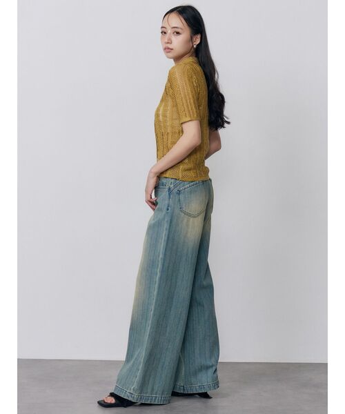 MURUA(ムルーア)の「フリンジサンダル(サンダル・レディース・アイボリー/ブラック・24.5/23.5)」の9枚目の写真