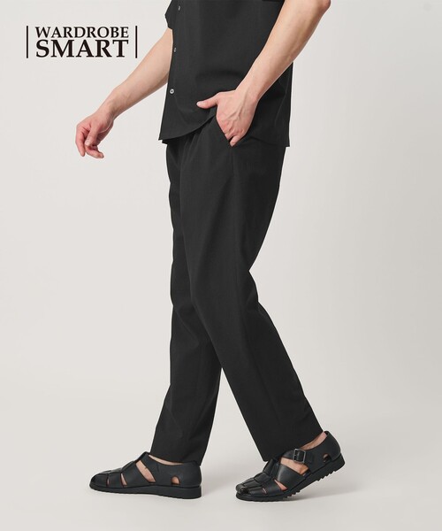 WEB限定 WARDROBE SMART】サマーファンクション 1P ワイド スラックス