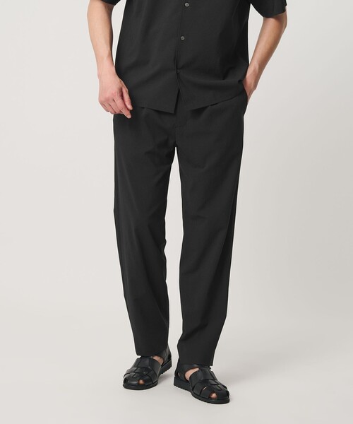 BEAUTY&YOUTH UNITED ARROWS(ビューティーアンドユースユナイテッドアローズ)の「【WEB限定 WARDROBE SMART】サマーファンクション 1P ワイド スラックス【吸水速乾】(スラックス・メンズ・ブラック/ダークグレー/オリーブ・S/M/L/XL)」の5枚目の写真