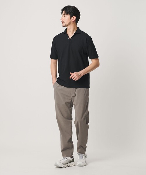 BEAUTY&YOUTH UNITED ARROWS(ビューティーアンドユースユナイテッドアローズ)の「【WEB限定 WARDROBE SMART】サマーファンクション 1P ワイド スラックス【吸水速乾】(スラックス・メンズ・ブラック/ダークグレー/オリーブ・S/M/L/XL)」の7枚目の写真