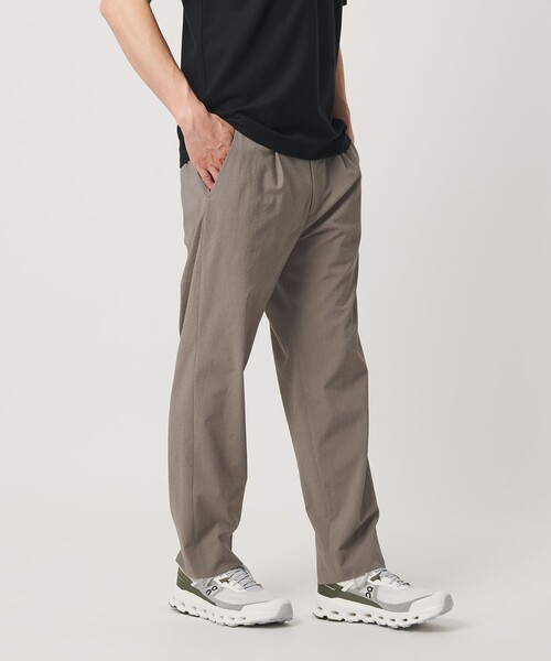 BEAUTY&YOUTH UNITED ARROWS(ビューティーアンドユースユナイテッドアローズ)の「【WEB限定 WARDROBE SMART】サマーファンクション 1P ワイド スラックス【吸水速乾】(スラックス・メンズ・ブラック/ダークグレー/オリーブ・S/M/L/XL)」の8枚目の写真