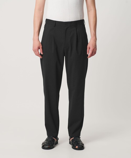 BEAUTY&YOUTH UNITED ARROWS(ビューティーアンドユースユナイテッドアローズ)の「【WEB限定 WARDROBE SMART】サマーファンクション 1P ワイド スラックス【吸水速乾】(スラックス・メンズ・ブラック/ダークグレー/オリーブ・S/M/L/XL)」の13枚目の写真