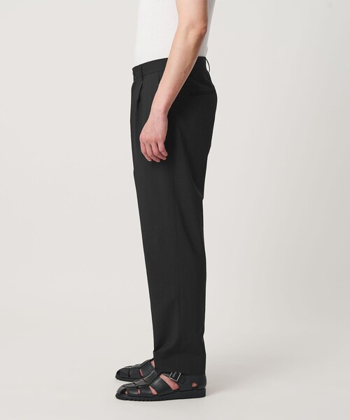 BEAUTY&YOUTH UNITED ARROWS(ビューティーアンドユースユナイテッドアローズ)の「【WEB限定 WARDROBE SMART】サマーファンクション 1P ワイド スラックス【吸水速乾】(スラックス・メンズ・ブラック/ダークグレー/オリーブ・S/M/L/XL)」の14枚目の写真