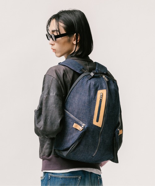 master-piece（マスターピース）の「【master-piece /マスターピース】 FULLCOUNT x master-piece Collaboration Series バックパック（バックパック/リュック・メンズ・インディゴブルー・FREE）」の10枚目の写真