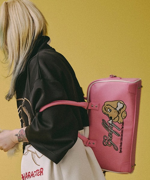 GALFY（ガルフィー）の「【GALFY/ガルフィー】プチ家出BAG（ボストンバッグ・レディース・ピンク/ブラック・FREE）」の14枚目の写真