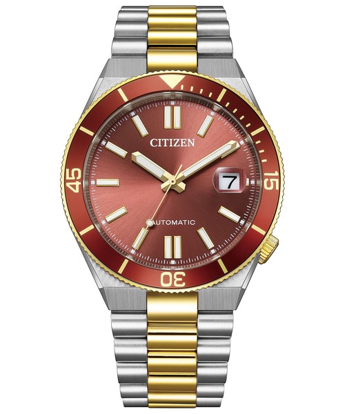 CITIZEN(シチズン)の「CITIZEN COLLECTION シチズンコレクション メカニカル TSUYOSA NJ0234-58X(アナログ腕時計・メンズ・シルバー×ゴールド・FREE)」の7枚目の写真