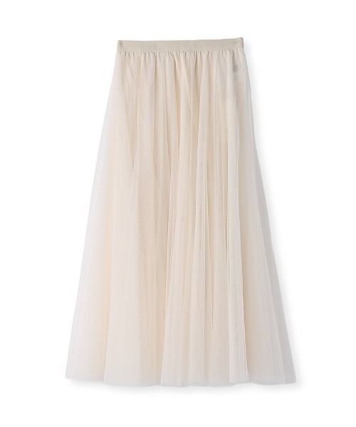 marjour（マージュール）の「LAYER TULLE SKIRT（スカート・レディース・グレー/アイボリー・M）」の12枚目の写真