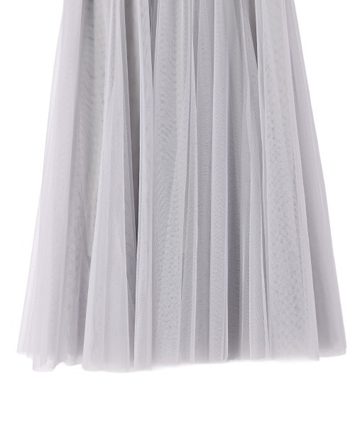 marjour（マージュール）の「LAYER TULLE SKIRT（スカート・レディース・グレー/アイボリー・M）」の14枚目の写真