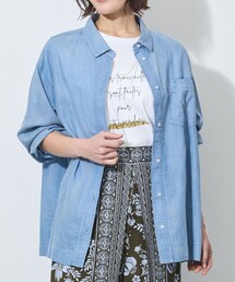 2.5オンスデニムシャツ