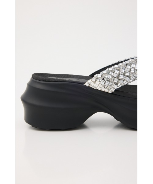 STACCATO(スタッカート)の「ジャスミントングサンダル(サンダル・レディース・ブラック/ミント・22.5cm/23cm/23.5cm/24cm)」の7枚目の写真