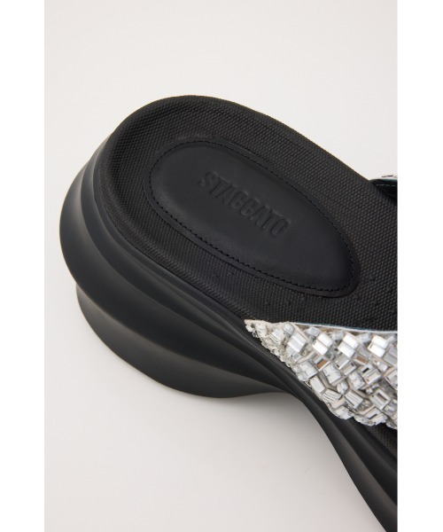 STACCATO(スタッカート)の「ジャスミントングサンダル(サンダル・レディース・ブラック/ミント・22.5cm/23cm/23.5cm/24cm)」の10枚目の写真