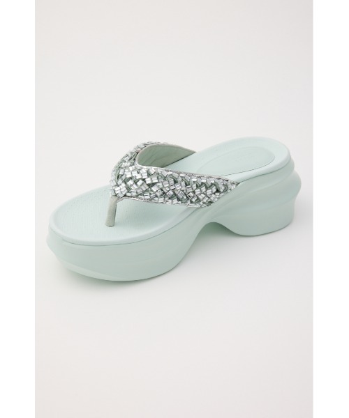 STACCATO(スタッカート)の「ジャスミントングサンダル(サンダル・レディース・ブラック/ミント・22.5cm/23cm/23.5cm/24cm)」の18枚目の写真