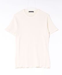 ピグメント加工 サーマル クルーネック 半袖Tシャツ【UNISEX】