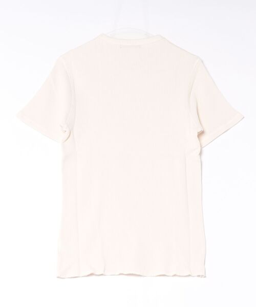 Revo.(レボ)の「ピグメント加工 サーマル クルーネック 半袖Tシャツ【UNISEX】(Tシャツ/カットソー・メンズ・ブラック/カーキ/ネイビー/ホワイト・M/L/XL)」の5枚目の写真