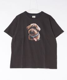 VANS ヴァンズ W Dog print TEE ショートスリーブ 126R3011101 ABC-MART限定 SUMIKURO