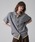 ONCILY�i�I���V�F���[�j�́uLAYERED COLOR KNIT SHIRT CARDIGAN / ���C���[�h�J���[�j�b�g�V���c�J�[�f�B�K���i�V���c/�u���E�X�j�v�b���C�g�O���[