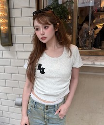 ピグメントチビTシャツ