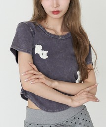 ピグメントチビTシャツ