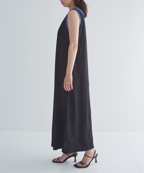 MAISON BREEZE reveur(メゾンブリーズレヴール)の「【MAISON BREEZE reveur】レイヤードカットマキシワンピース trc(ワンピース・レディース・ブラウン/ブラック/チャコールグレー・FREE)」の19枚目の写真