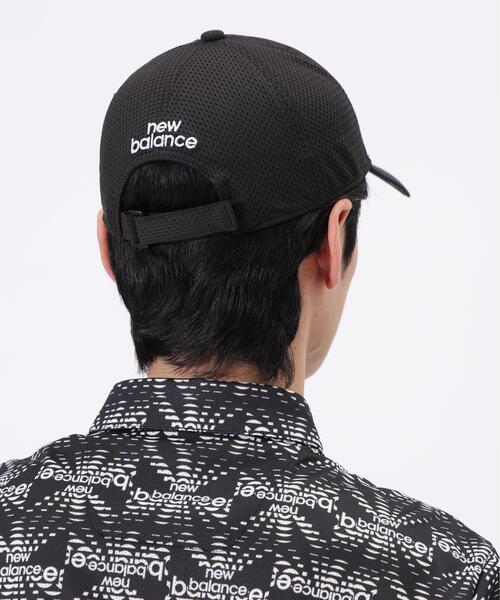 New Balance Golf（ニューバランスゴルフ）の「【new balance golf】軽量 メッシュ 6パネルキャップ (MENS)（キャップ・レディース・ブラック/ネイビー/ホワイト・FREE）」の10枚目の写真