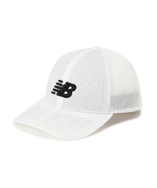 New Balance Golf（ニューバランスゴルフ）の「【new balance golf】軽量 メッシュ 6パネルキャップ (MENS)（キャップ・レディース・ブラック/ネイビー/ホワイト・FREE）」の16枚目の写真