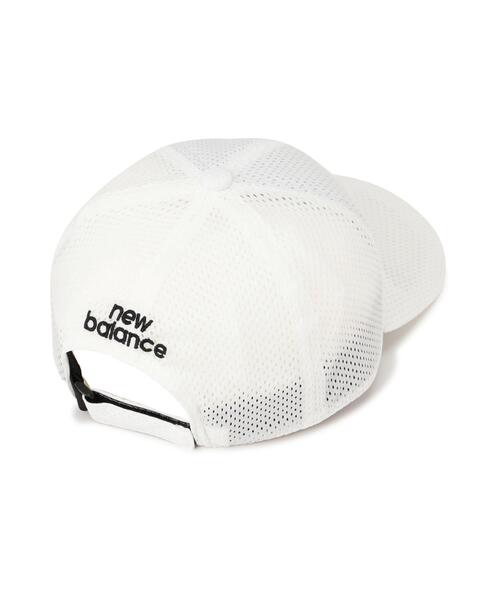 New Balance Golf（ニューバランスゴルフ）の「【new balance golf】軽量 メッシュ 6パネルキャップ (MENS)（キャップ・レディース・ブラック/ネイビー/ホワイト・FREE）」の17枚目の写真