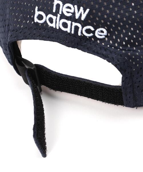 New Balance Golf（ニューバランスゴルフ）の「【new balance golf】軽量 メッシュ 6パネルキャップ (MENS)（キャップ・レディース・ブラック/ネイビー/ホワイト・FREE）」の7枚目の写真