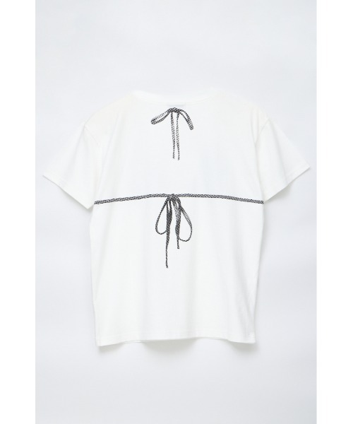 LAGUA GEM(ラグアジェム)の「HALFTONE BRA トップス(Tシャツ/カットソー・レディース・ピンク/ホワイト/杢グレー・FREE)」の8枚目の写真