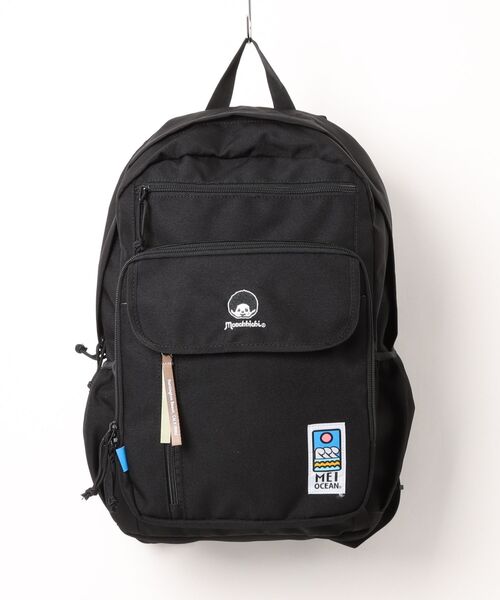 MEI OCEAN(メイオーシャン)の「メイオーシャン×モンチッチ リュックサック 28L(ST)(バックパック/リュック・メンズ・ブラック・FREE)」の1枚目の写真