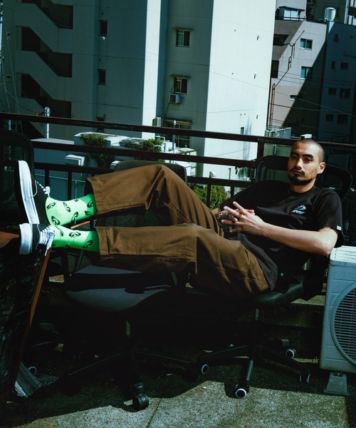 VANS(バンズ)の「GUCCIMAZE ソックス / AP GM SOCKS GREEN GECKO VN000XJBYSC1(ソックス/靴下・メンズ・ライム・LARGE/MEDIUM)」の4枚目の写真