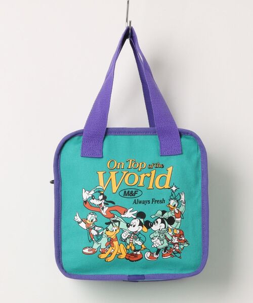 Disney(ディズニー)の「【 Disney 】 ボックス型 保温保冷バッグ 26S5(エコバッグ/サブバッグ・レディース・ネイビー/ホワイト/ライトイエロー/マスタード/グリーン・FREE)」の1枚目の写真