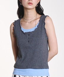 ROSE BUD | LAYERED TANKTOP(タンクトップ)