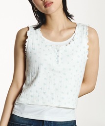 ROSE BUD | LAYERED TANKTOP(タンクトップ)