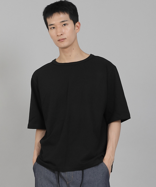 SAINTCREW（セントクルー）の「無地Rネック16sコットン5部半袖TシャツR-8A02ブラック（Tシャツ/カットソー・メンズ・その他・MEDIUM/LARGE/XX-LARGE/XXX-LARGE/XXXX-LARGE/X-LARGE）」の15枚目の写真